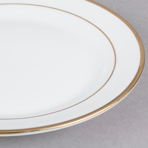 CAC GRY-6 6" Dia. Golden Royal Plate - 36/Case