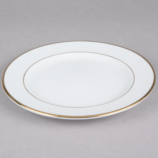 CAC GRY-22 8" Dia. Golden Royal Plate - 36/Case