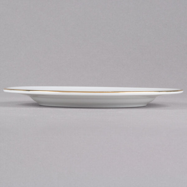 CAC GRY-22 8" Dia. Golden Royal Plate - 36/Case