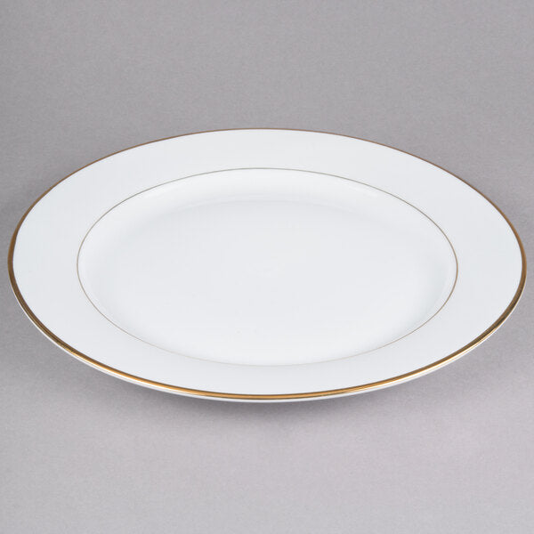 CAC GRY-21 12" Dia. Golden Royal Plate - 12/Case