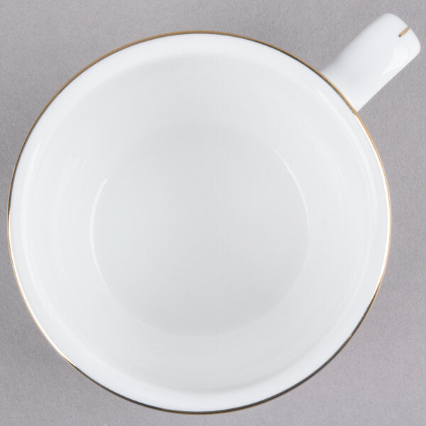 CAC GRY-23 8 oz. Golden Royal Stacking Cup - 36/Case