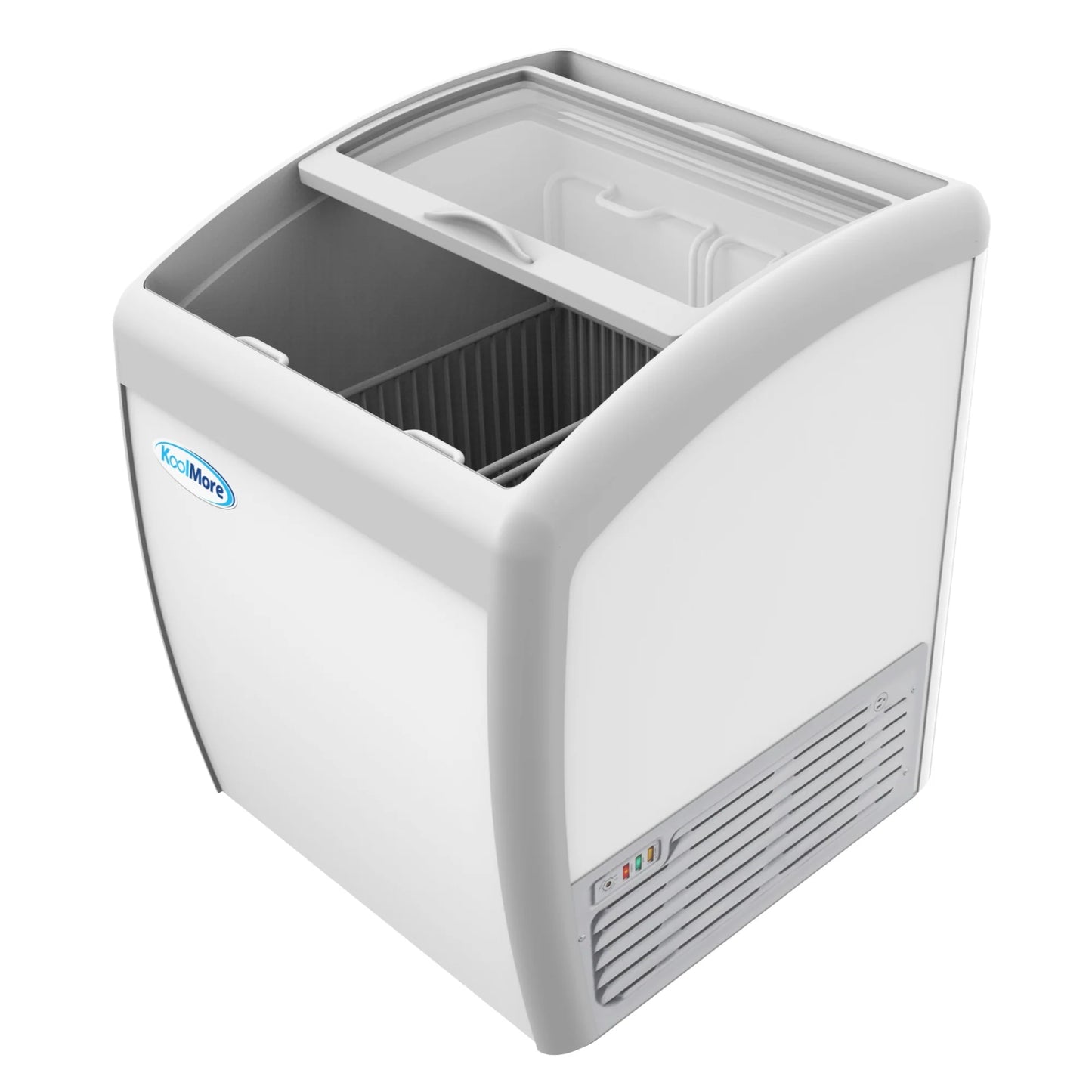 Koolmore MCF-6C 26 In. Display Ice Cream Freezer - 5.7 Cu Ft.