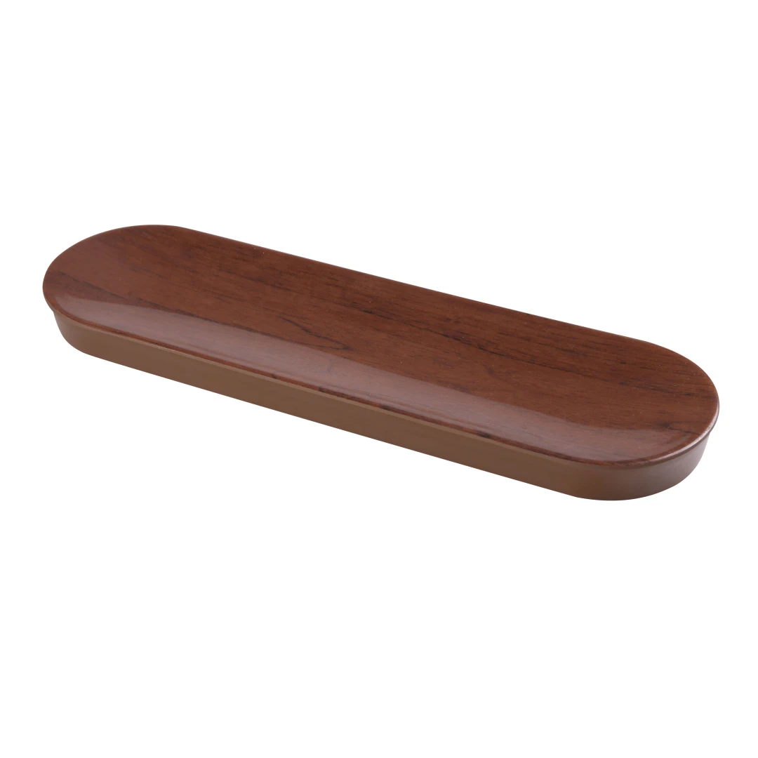 Yanco WL-714 Melamine Tray - 14" x 4", Wood Grain
