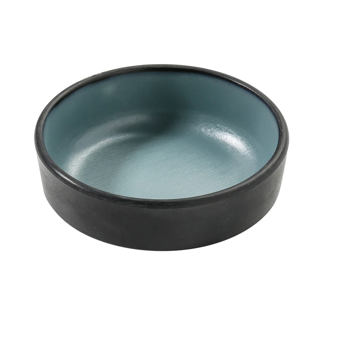 Yanco BM-4004TL 4 oz Melamine Sauce Dish, Teal