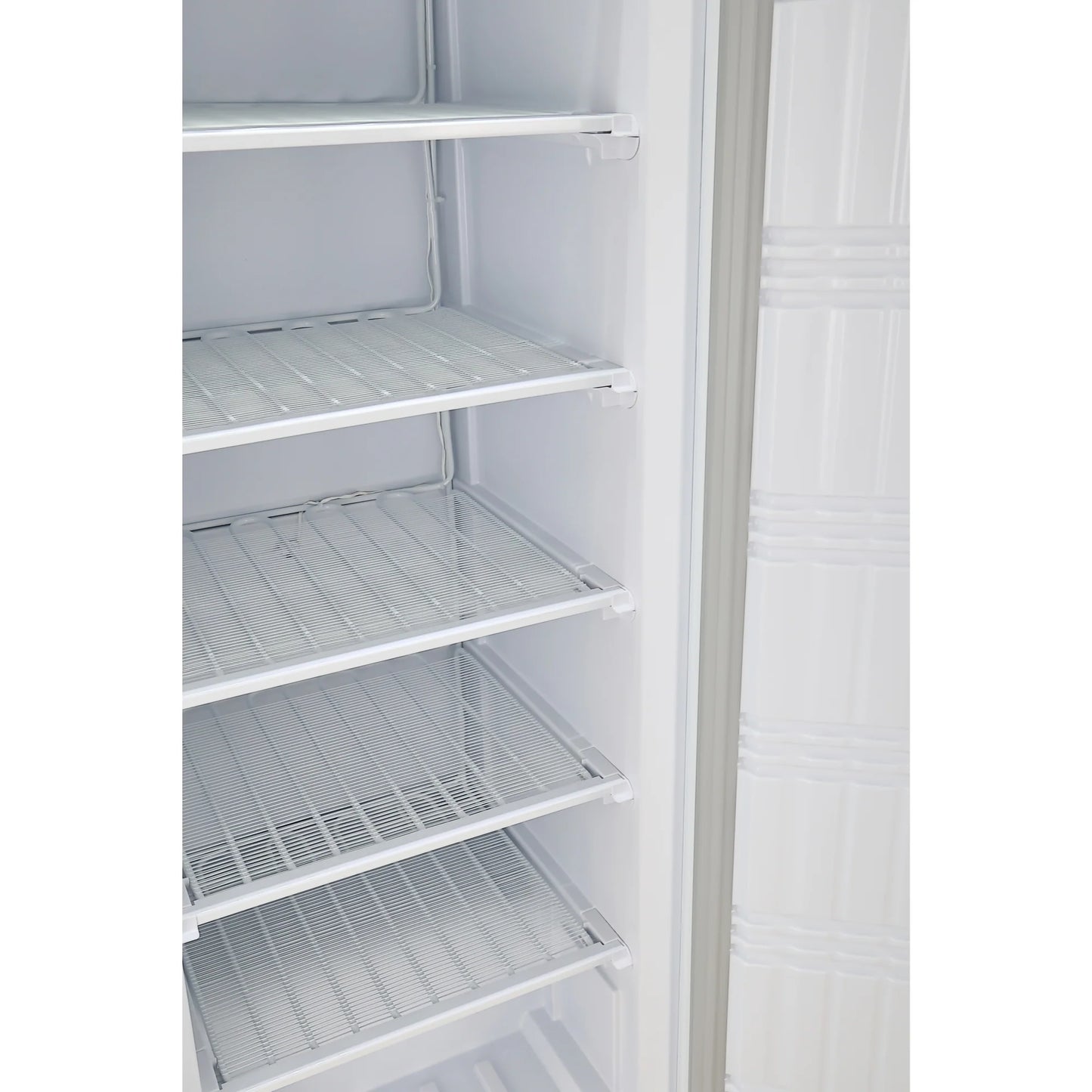 Koolmore KM-FMD12WH Commercial Upright Freezer 23.6"L 12 Cu. Ft. White Manual Defrost