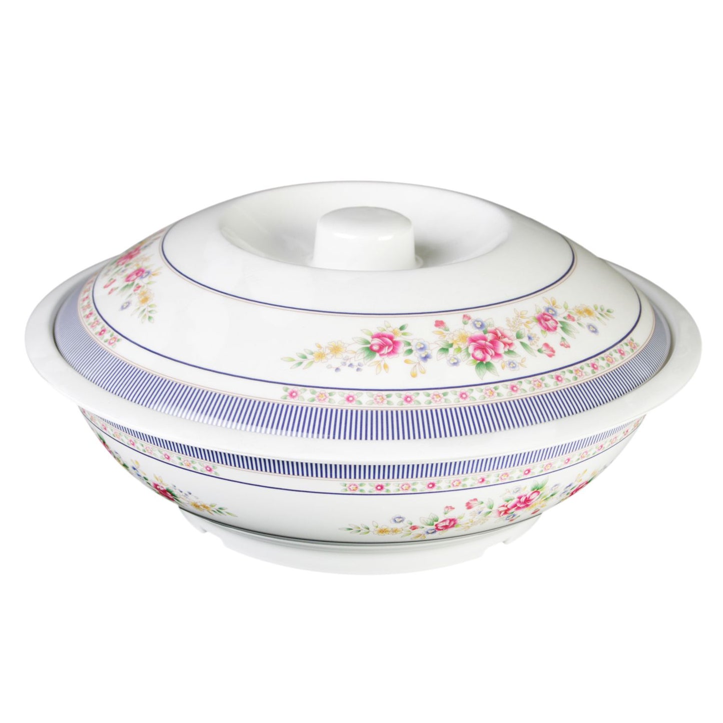 Thunder Group 8010AR 75 oz Round Melamine Serving Bowl, Rose
