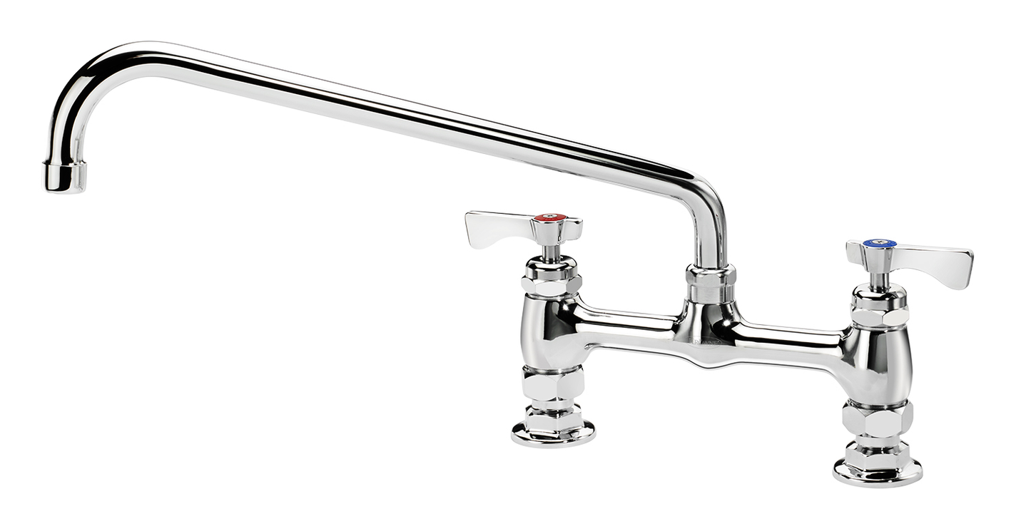 Krowne 15-814L Deck Mount Faucet w/ 14" Swing Nozzle
