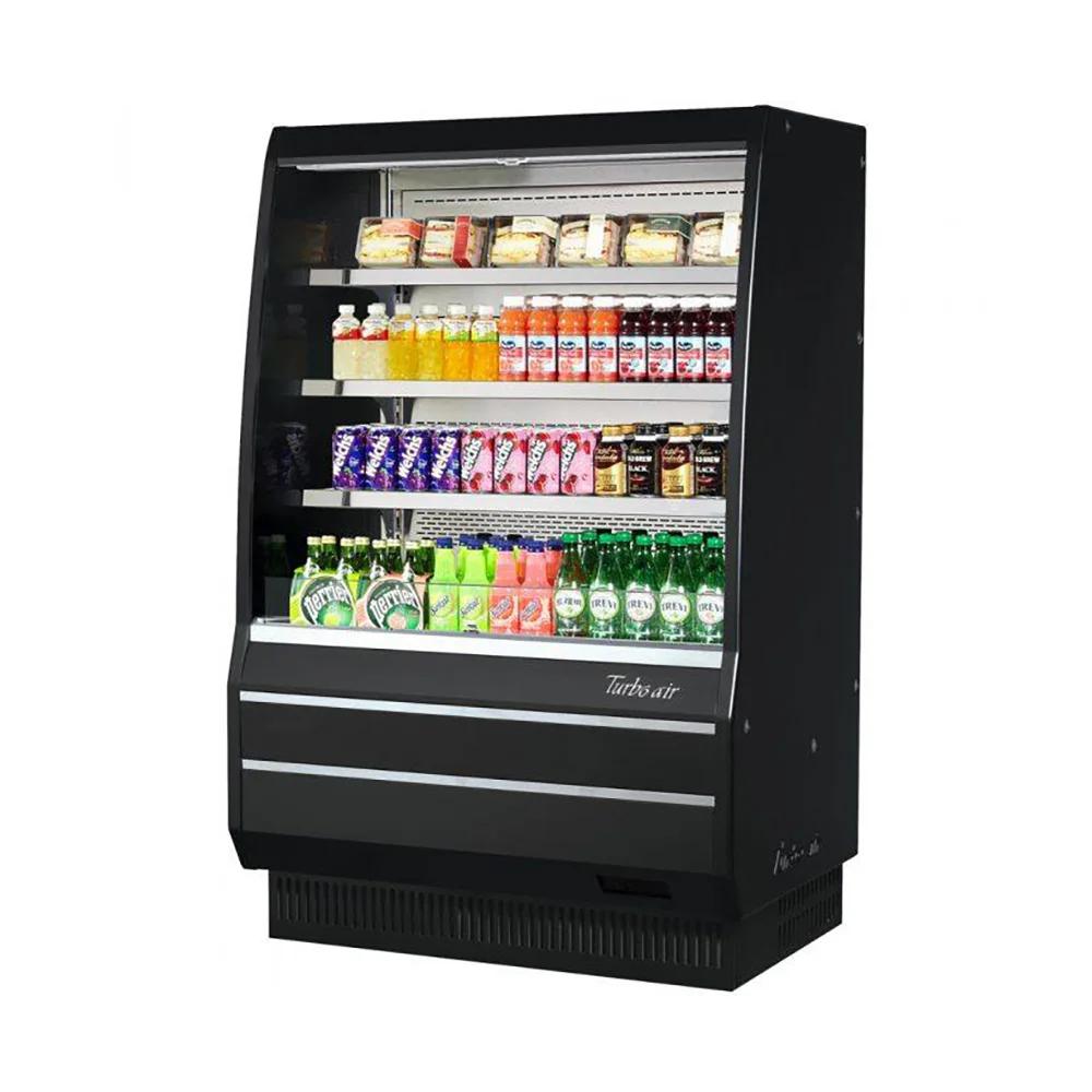 Turbo Air TOM-50MB-SP-N 50 7/8" Vertical Open Air Cooler w/ (4) Levels, 115v