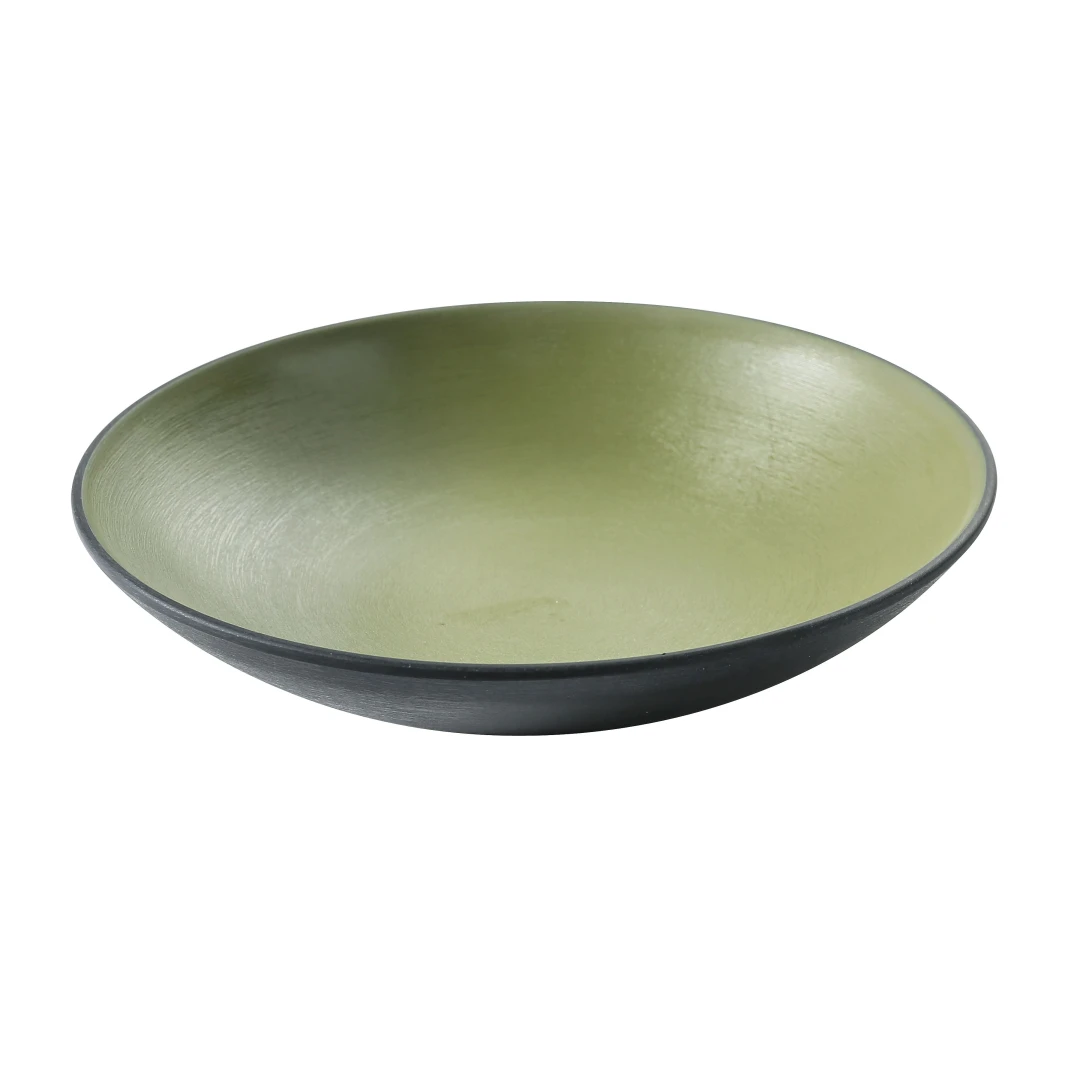 Yanco BM-307GR 12 oz Round Melamine Soup Bowl, Green