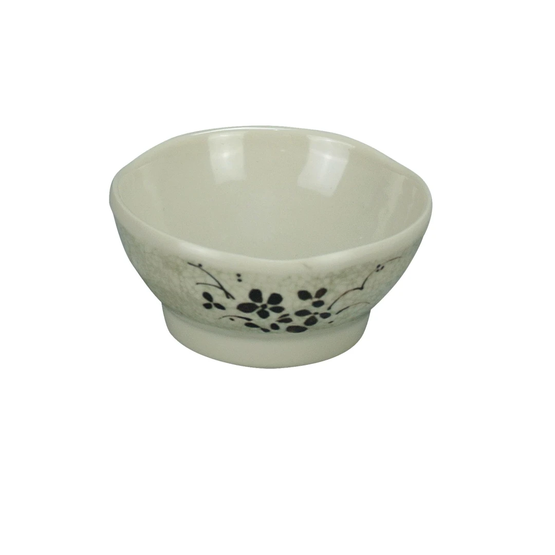 Yanco HO-3703 3 oz Melamine Dish Saucer, Beige