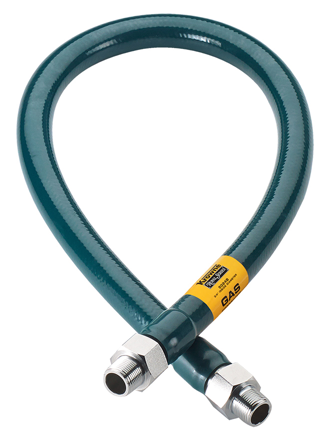 Krowne M7572 72" Gas Connector Hose w/ 3/4" Male/Male Couplings