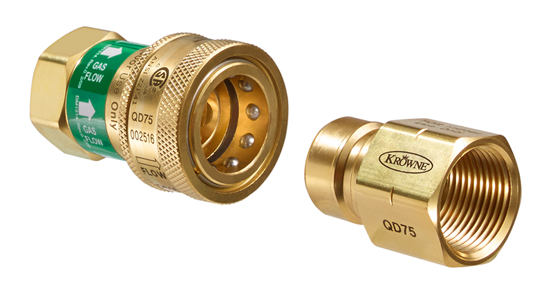 Krowne QD125 1 1/4" Quick Disconnect Female Coupler