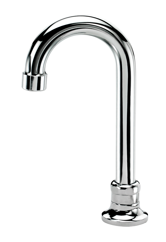 Krowne 16-130L Deck Mount Faucet - 3 1/2" Gooseneck Faucet, Single Hole