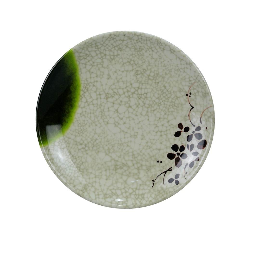 Yanco HO-1309 9" Round Melamine Plate, Beige