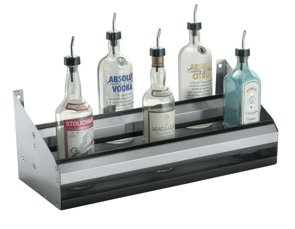 KROWNE RD-90 Double Speed Rail with Sound Deadened Bottom, Stainless Steel, 90 inch W x 10 inch D