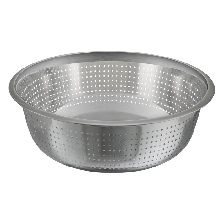 WINCO Chinese Style Colander, Quick Drain, Stainless Steel