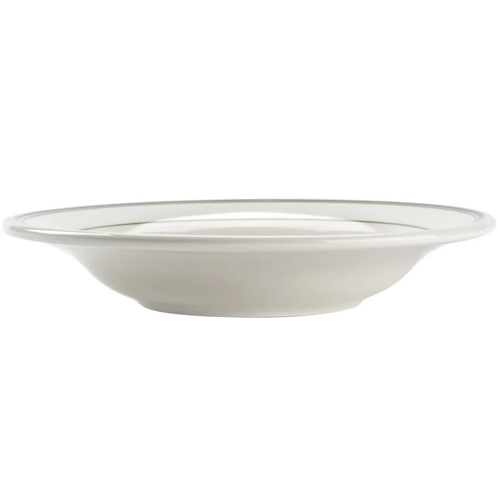 Yanco GB-105 Green Band Pasta Bowl 16 Oz. 10-1/2" Dia.