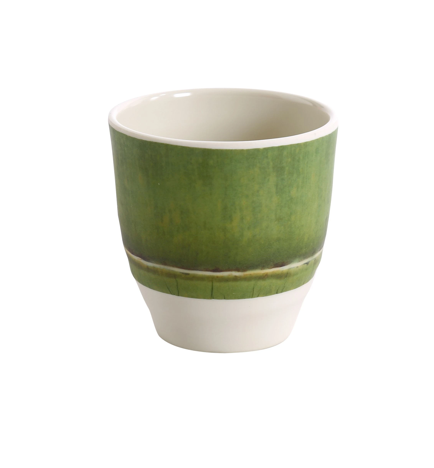 Yanco BA-001 Bamboo Style Tea Cup 7 Oz. 3" Dia. X 3"H