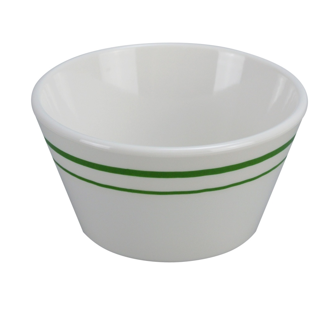 Yanco PT-302 8 oz Round Melamine Bouillon Cup, Beige