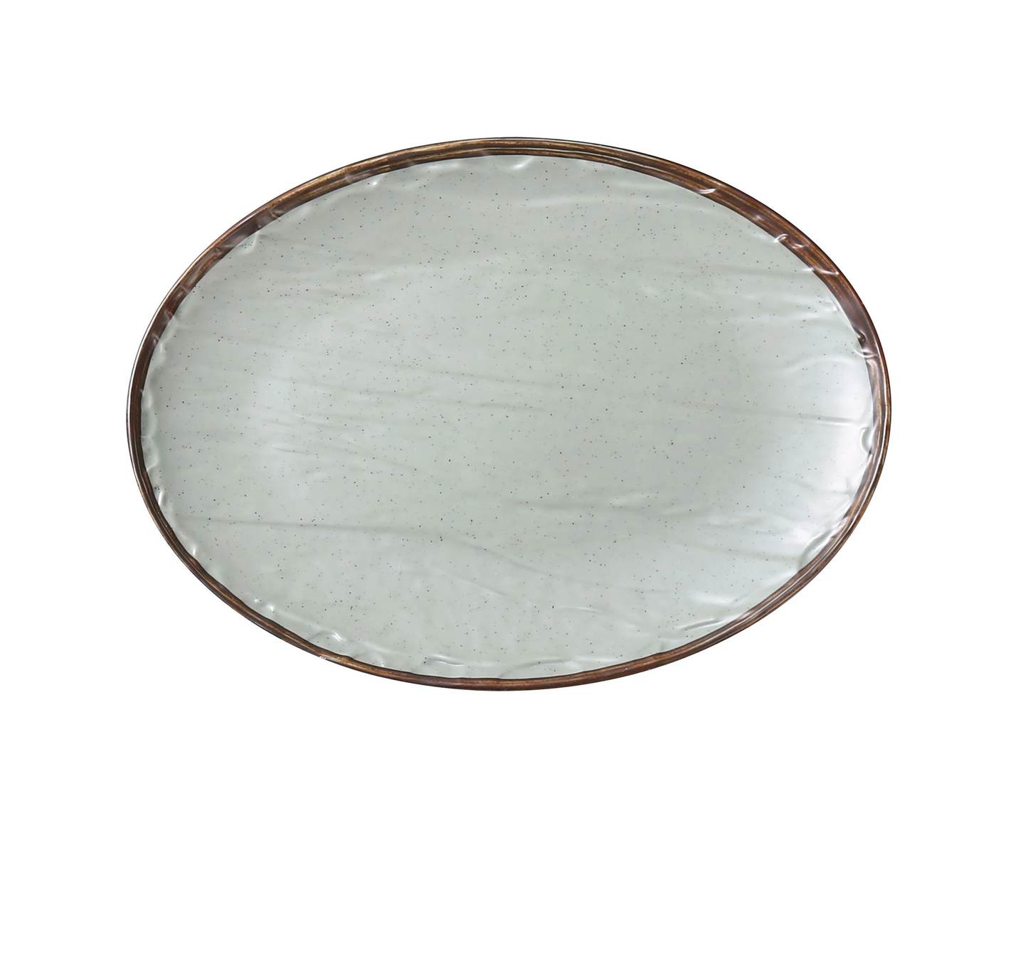 Yanco YO-2011 Yoto Plate 11"L X 8"W X 1"H Oval