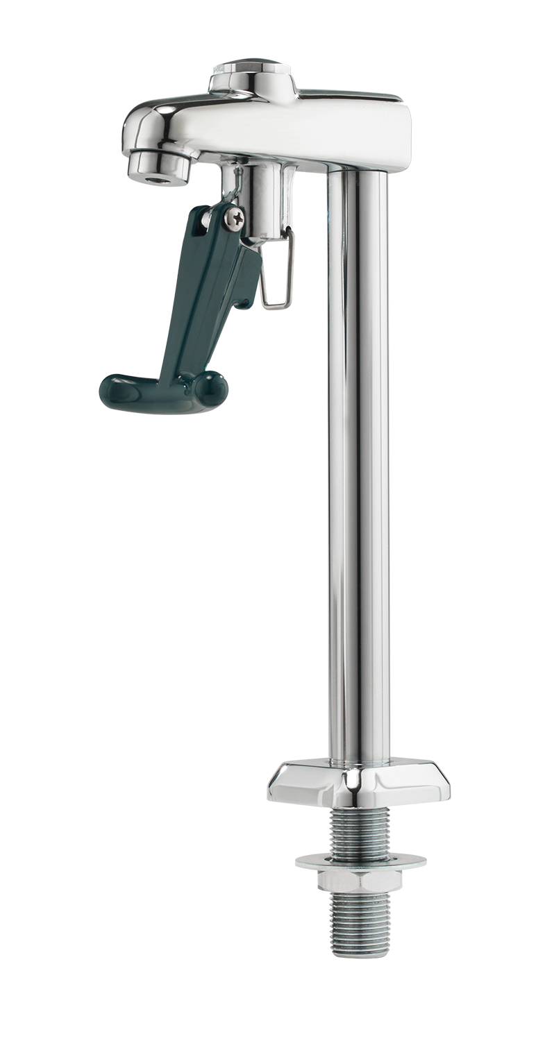 Krowne 16-135L Low Lead Deck Mount Glass Filler, 8" High From Deck To Spout