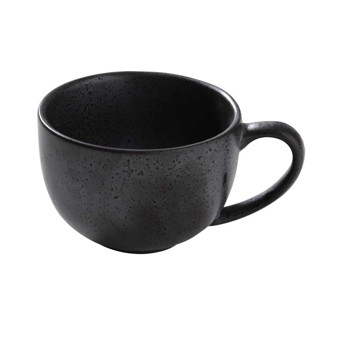 Yanco DB-001 7 oz Cup - Porcelain, Black