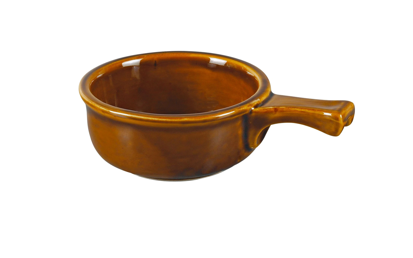 Yanco OS-15-B Accessories Onion Soup Crock 15 Oz. 7-1/2"L X 5-1/4"W X 2-1/4"H