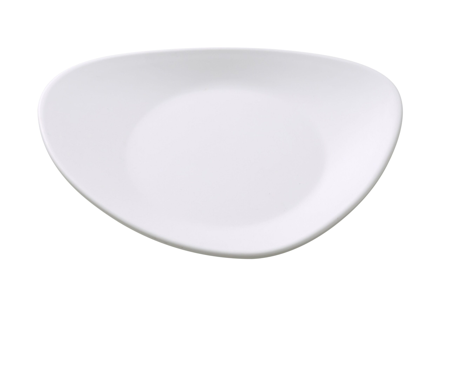 Yanco MO-112 Moderne Plate 12"L X 10-1/2"W Triangular