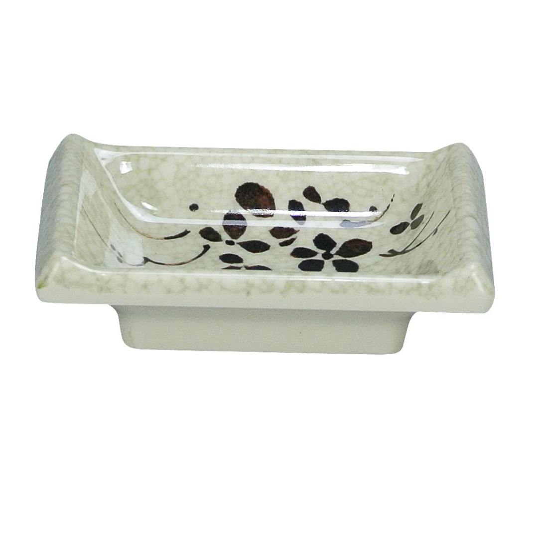 Yanco HO-4046 2 1/2 oz Melamine Sauce Dish, Beige