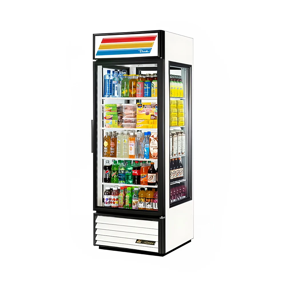 True G4SM-23-HC~TSL01 28" Self Service Bakery Case w/ Straight Glass - (4) Levels, White, 115v