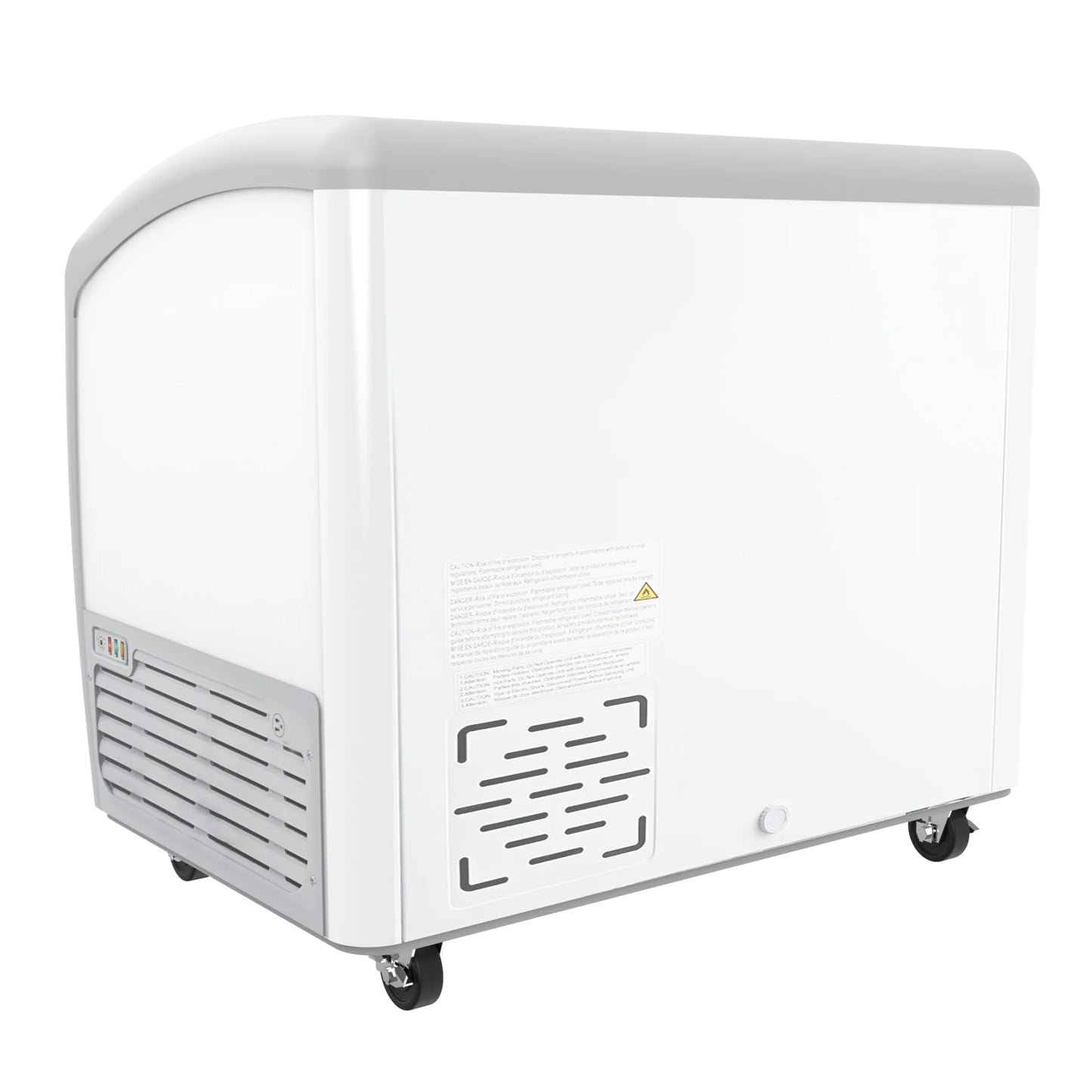 Koolmore MCF-12C 50 In. Display Ice Cream Freezer - 12.7 Cu Ft.