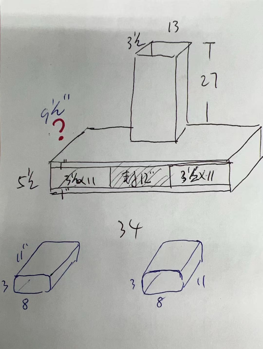 Metal Chimney for Wok Range