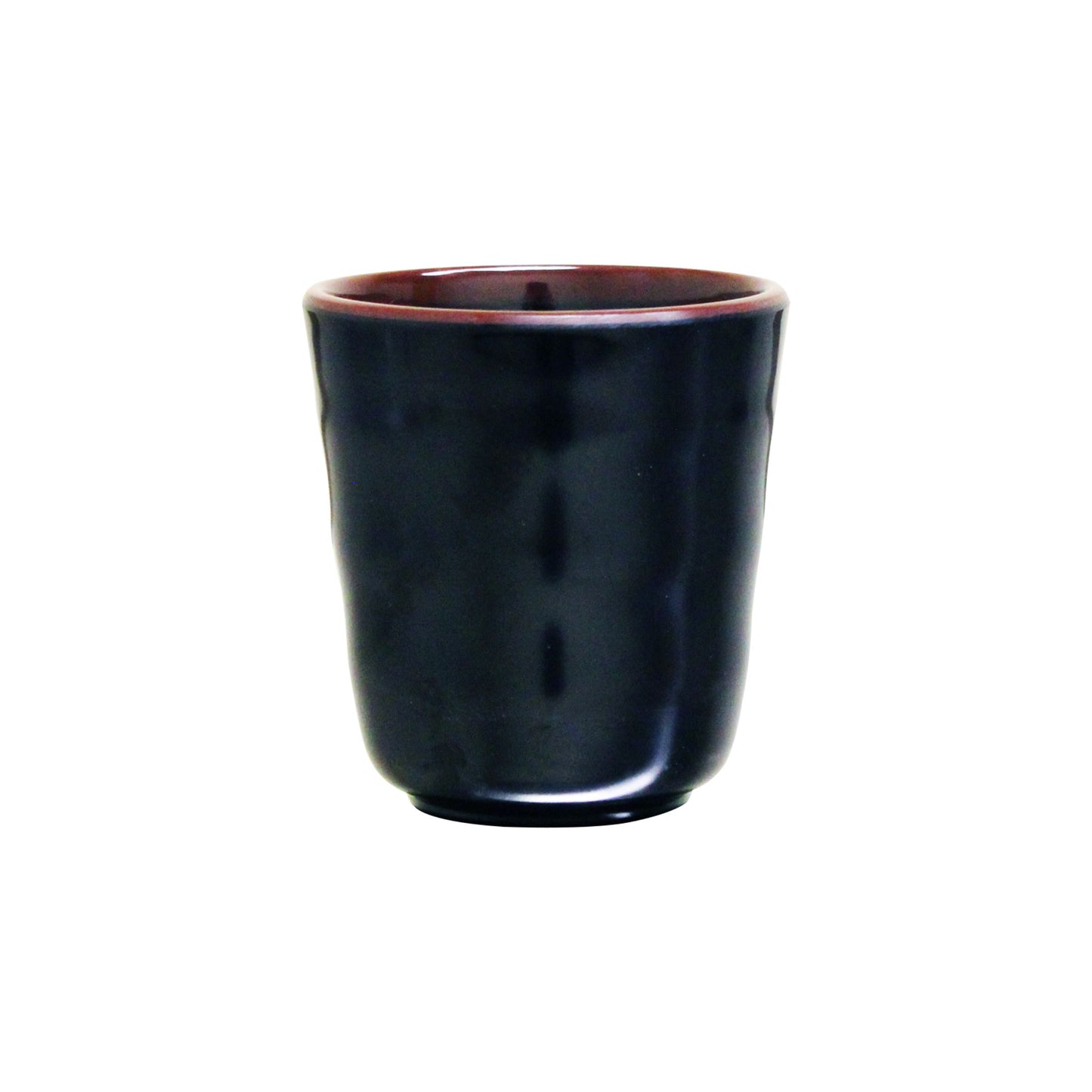 Thunder Group 9753TM Tenmoku Black 8 oz. Melamine Mug - 12/Case