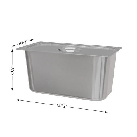 Koolmore CFW-3T 6Qt. Three-Section Buffet Countertop Food Warmer Electric With Faucet