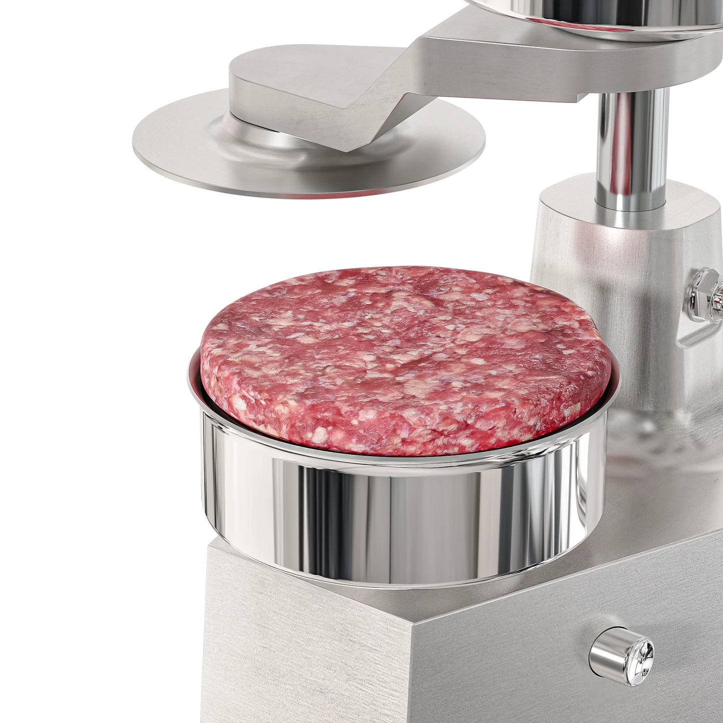 Koolmore CHM-4 4 In. Heavy-Duty Hamburger Patty Molding Press With Handle