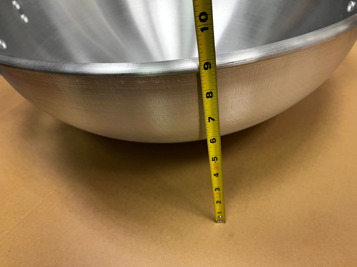 Powah Aluminum Soup Pot/Mixing Pot Round Bottom