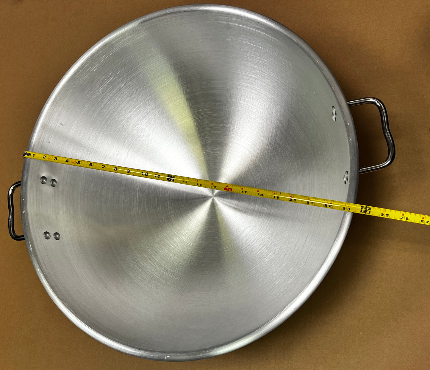 Powah Aluminum Soup Pot/Mixing Pot Round Bottom