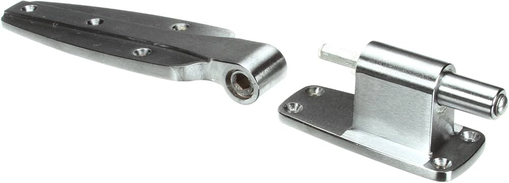 Amerikooler 11248000078 Door Hinge, 2" Offset, Spring Loaded