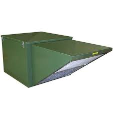 Canarm SIS-9 Delhi Makeup Air / Blowers Filtered Fresh Air Supply Unit, 1600 CFM, Side Intake, Outdoor Rated