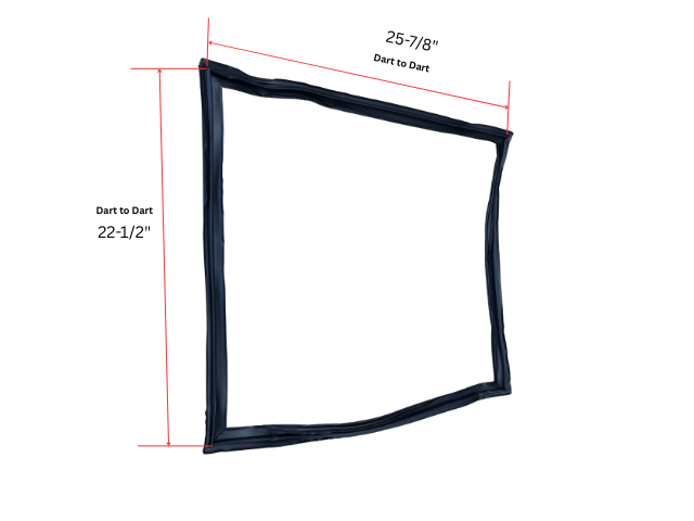 Gasket, For True# 932588, 22-1/2" X 25-7/8" DART TO DART