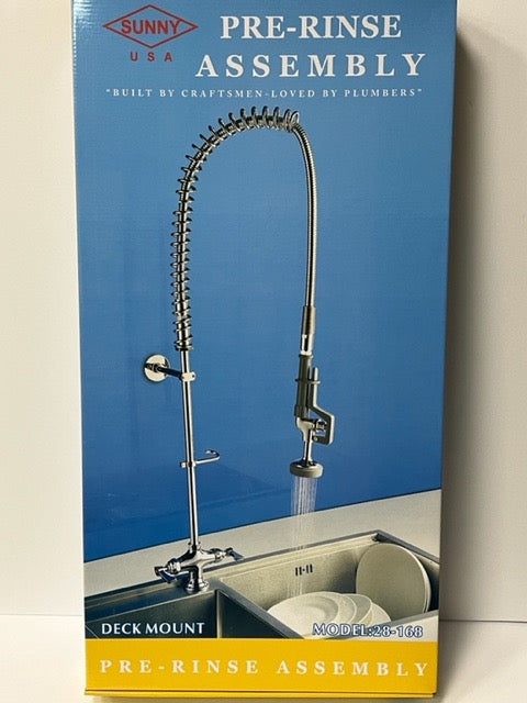 SUNNY PR28-168 Pre-Rinse Faucet - Deck Mount