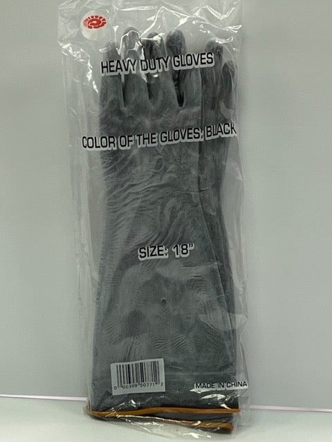 Gloves Heavy Duty Black
