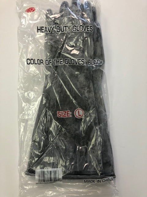 Gloves Heavy Duty Black