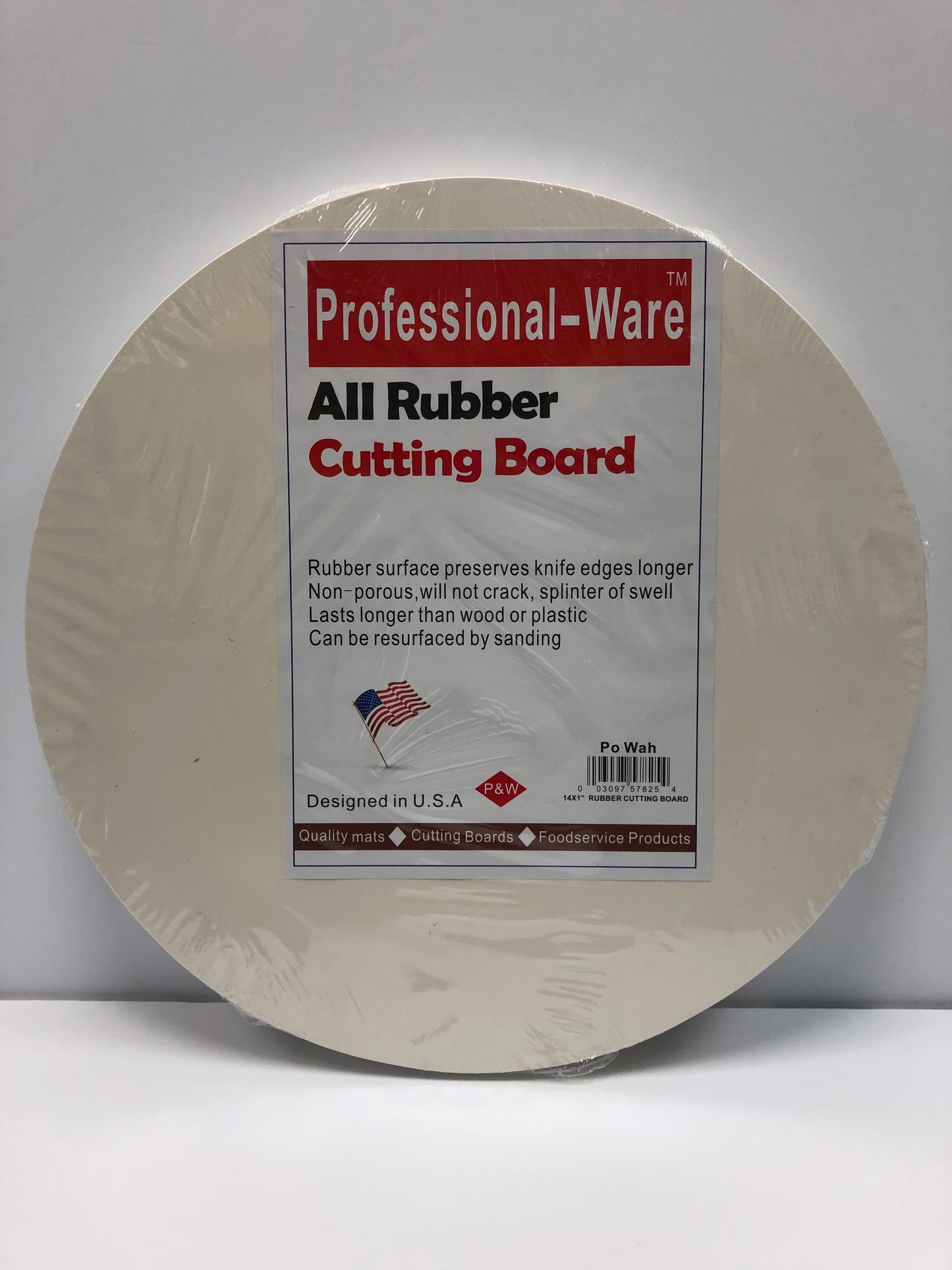 Cutting Board Round Rubber