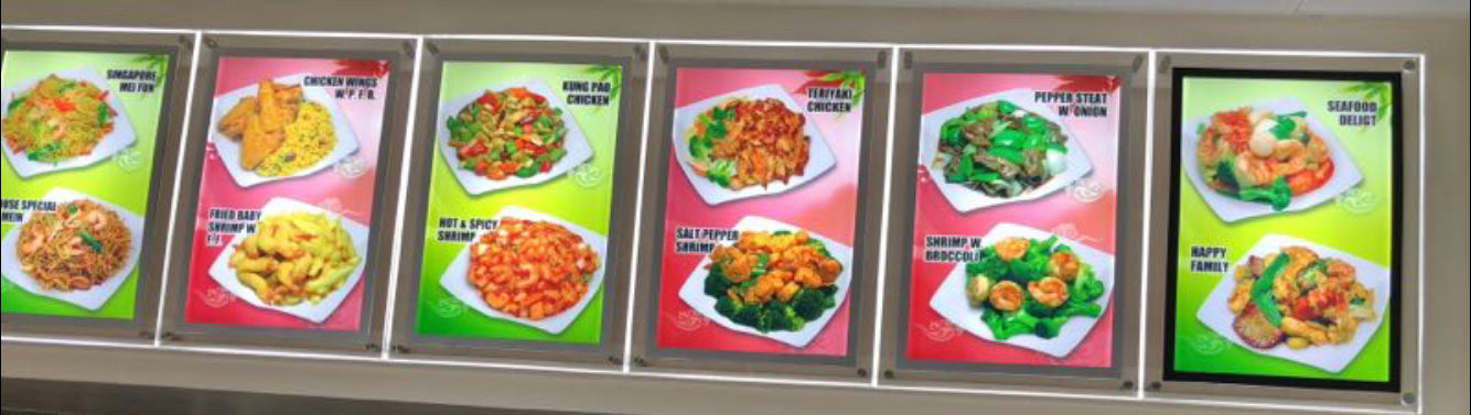 LED Sign Crystal Light Boxes  20" x 28"