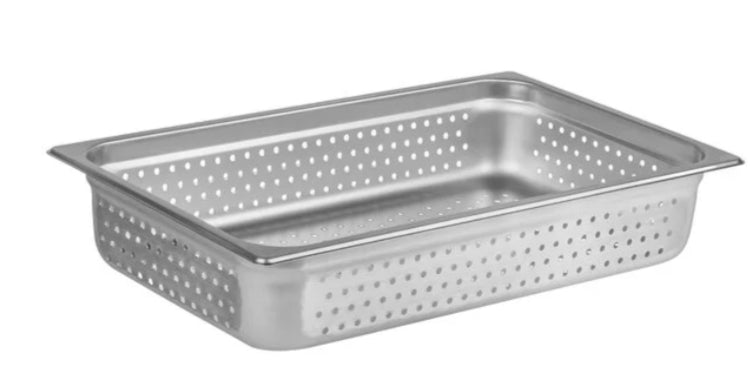 Steam Pan Full Size 4" D Perf