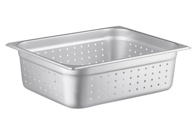 Steam Pan Half 4"D Perf