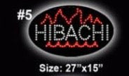 LED Sign HIBACHI #5
