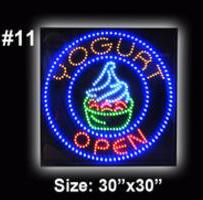LED Open Sign YOGURT #11