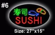 LED Sign SUSHI #6